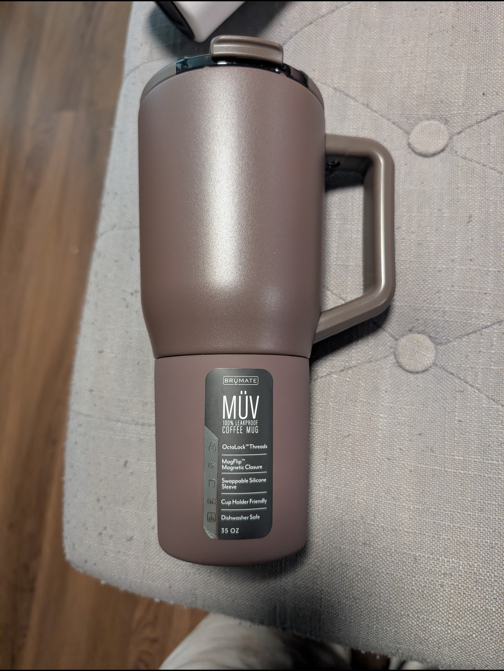 NWT BrüMate MŪV 35oz Coffee Mug - Java